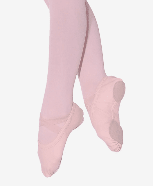 Canvas Split Sole Ballet Shoes