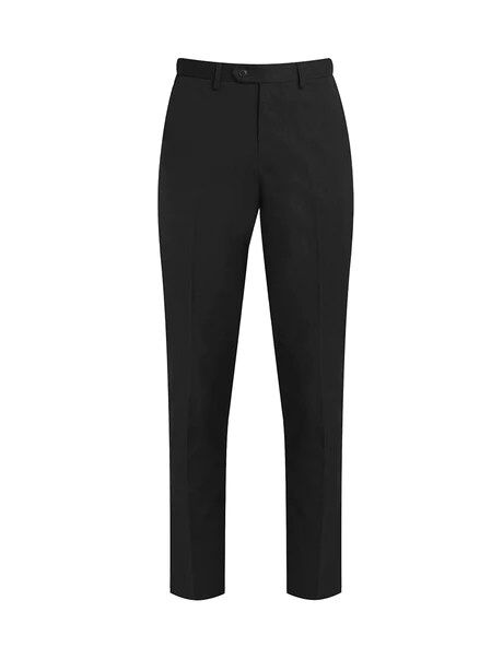 Black Boys Slim Fit Trousers by Slimbridge (1K13)