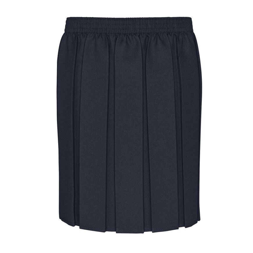 Navy Box Pleat Skirt Ibps The Schoolwear Centrethe Schoolwear Centre